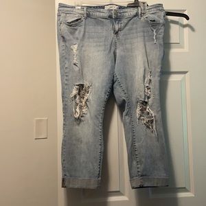 Boyfriend Crop Jeans